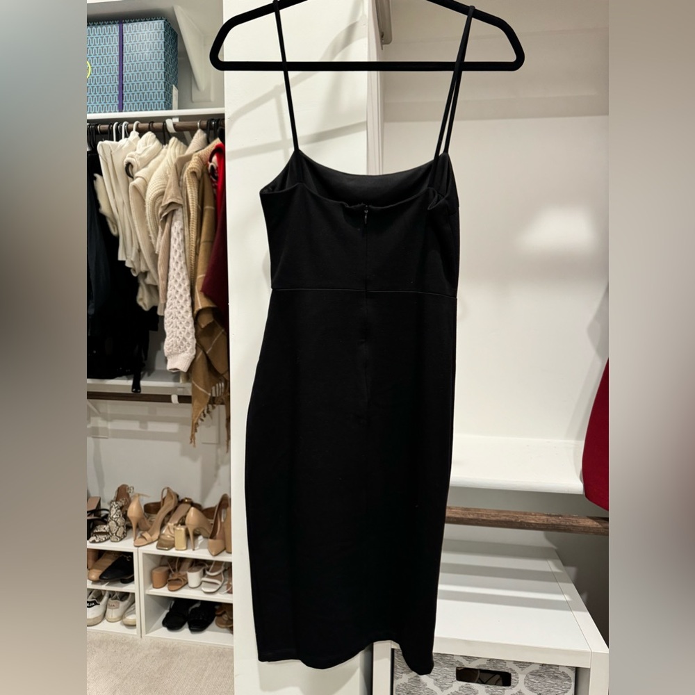 Lulu’s black cocktail dress